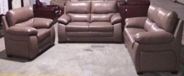 Hotel Family Comfortable Leather Reclining Sectional Sofa With Chaise