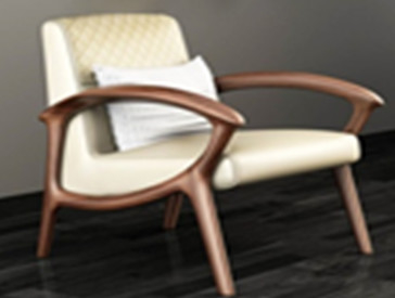 Dauerhafter europäischer festes Holz-Möbel-Sofas und Lehnsessel Uphostered-Sitzer