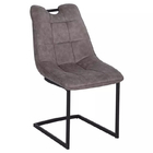 Leather Upholstered Arm Chair Carver Modern Black Leather Dining Chairs