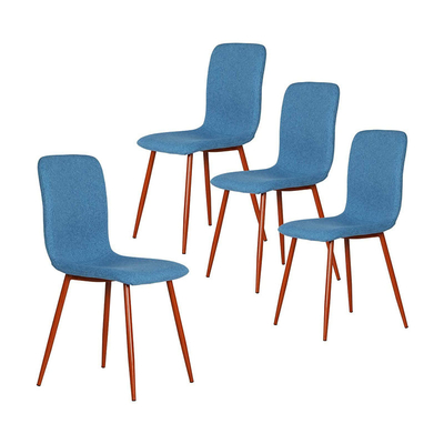 Gewebe gepolsterte Stühle Sessel-Carvers Modern Textile Dining